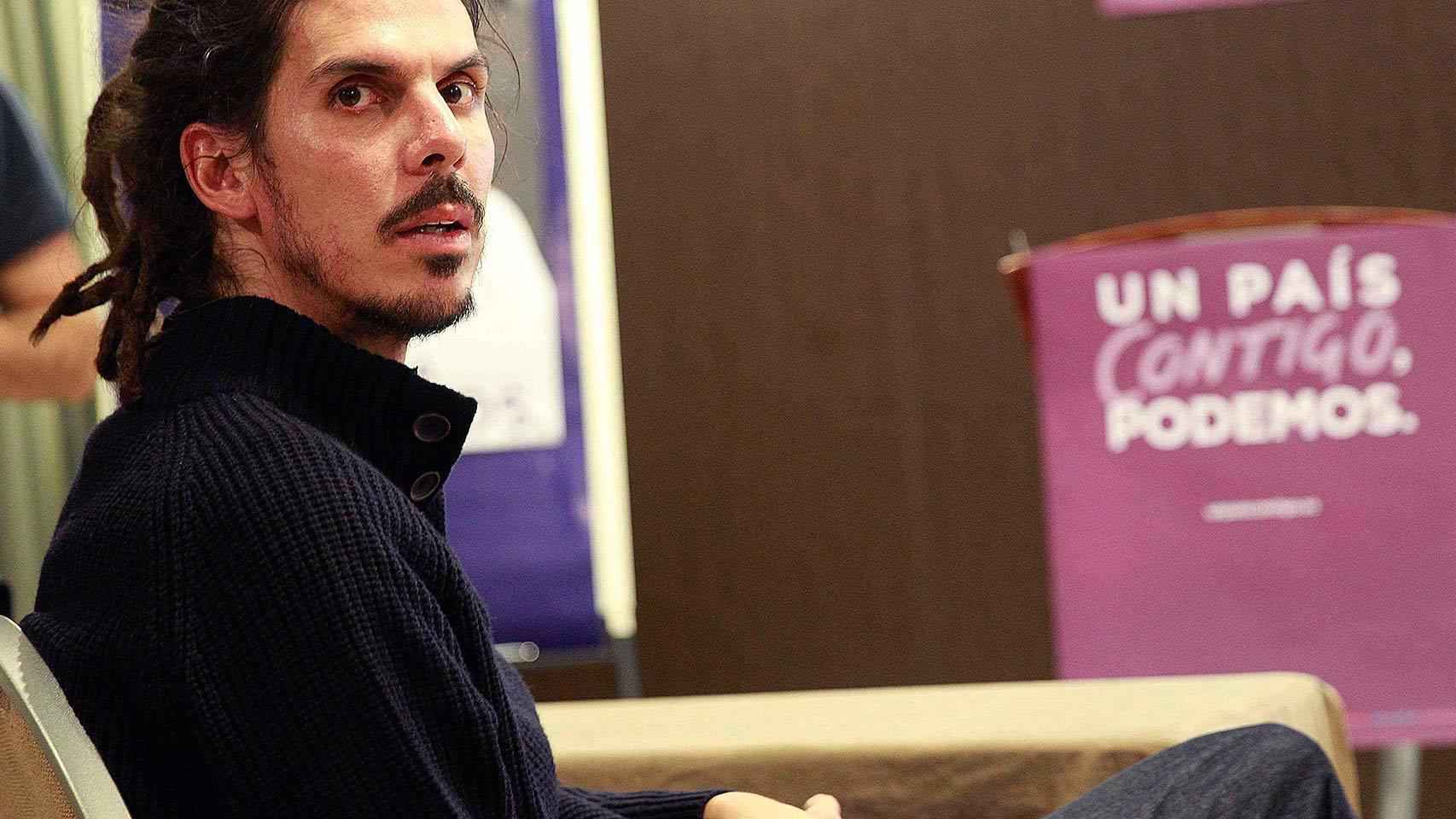 El diputado de Podemos Alberto Rodríguez.