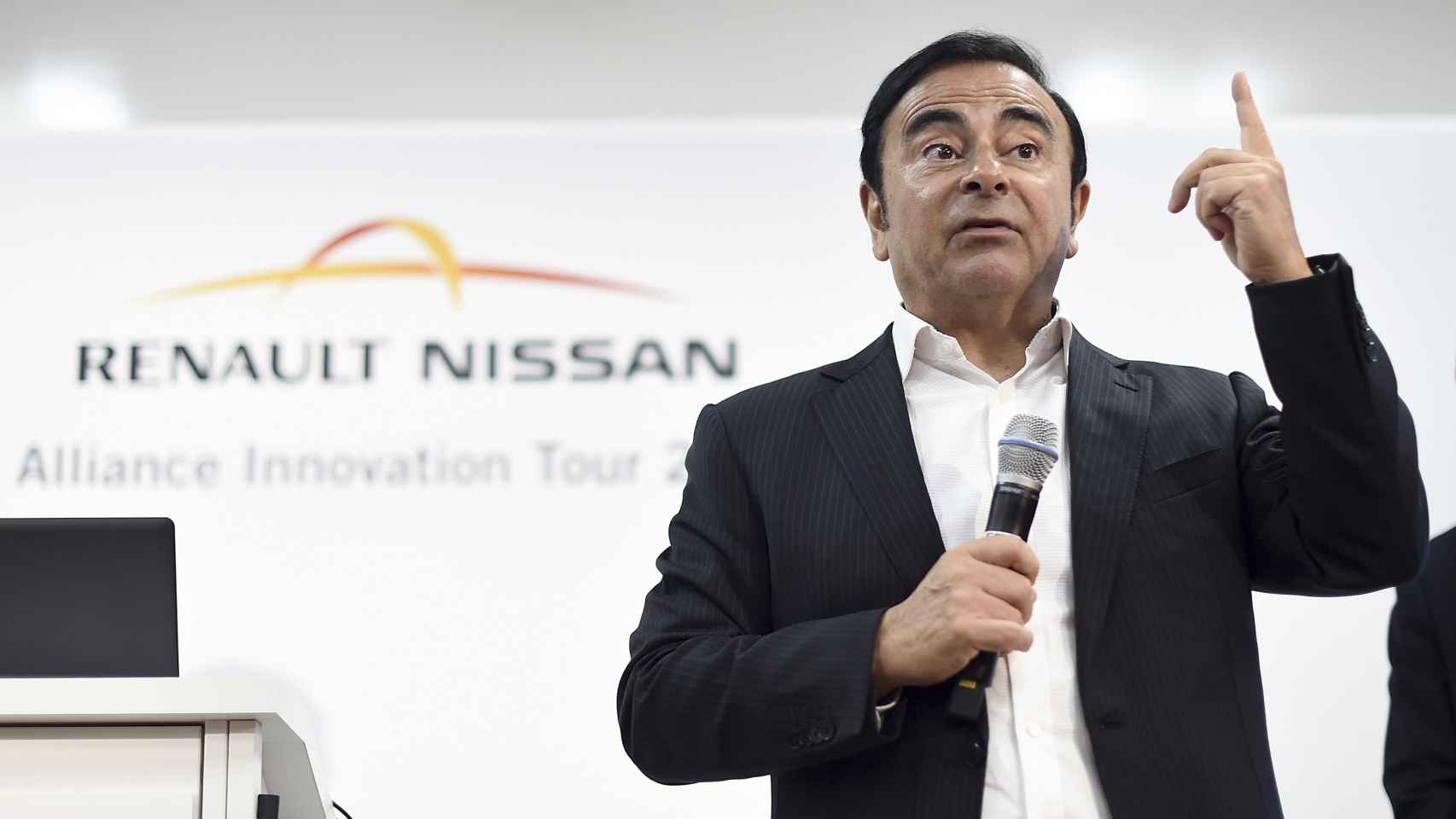 El expresidente de la alianza Renault Nissan, Carlos Ghosn