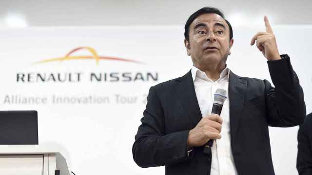 El presidente de la alianza Renault Nissan, Carlos Ghosn
