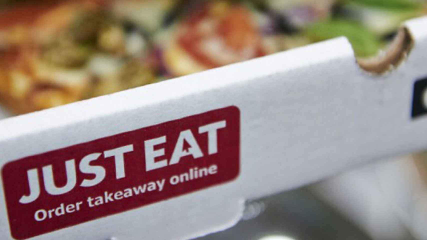 El logo de Just Eat en una imagen de archivo.