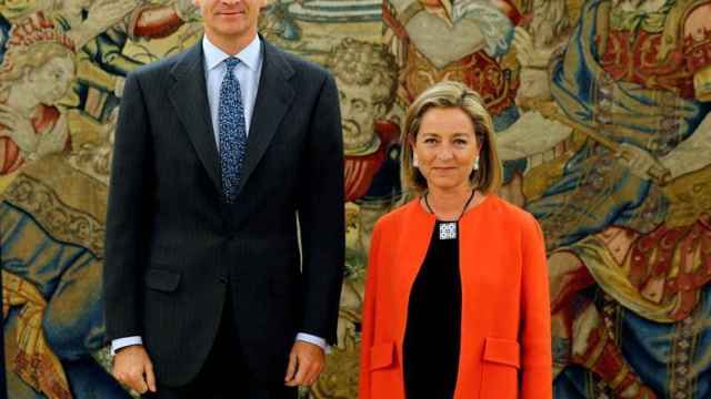 Felipe VI tras su audiencia con Ana Oramas de Coalición Canaria