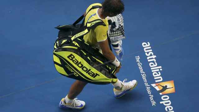 Rafael Nadal, tras caer eliminado en el Open de Australia.