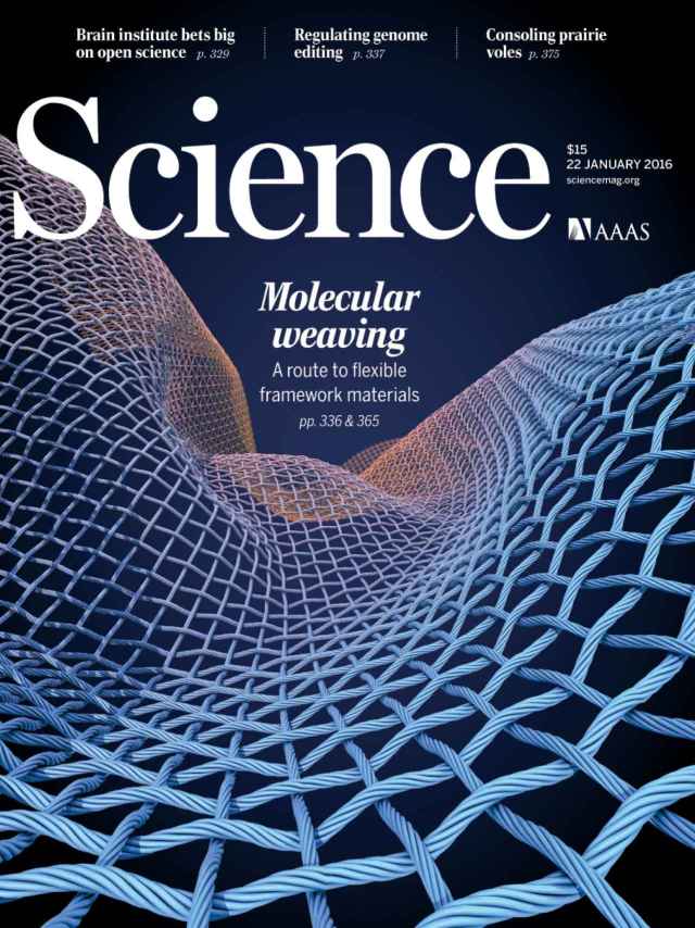La portada de Science con la investigación con participación española.