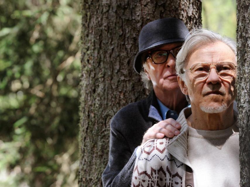Michael Caine y Harvey Keitel, en La juventud