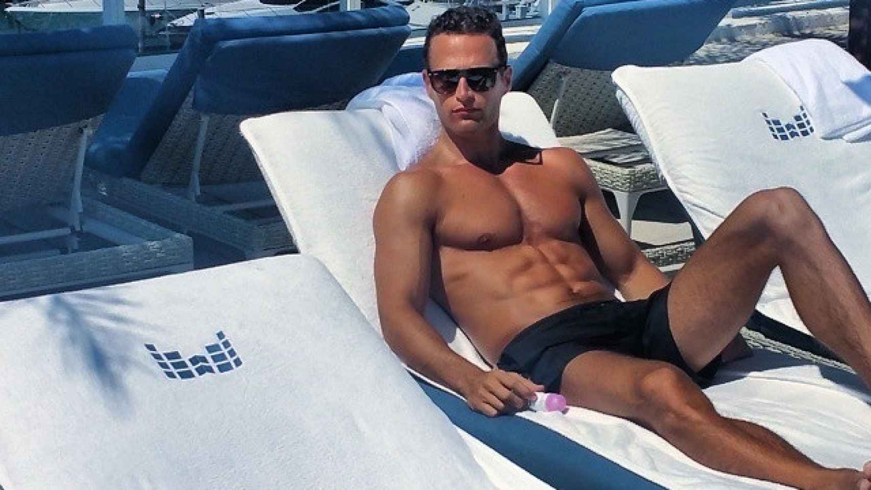 El modelo español, que acapara las marquesinas, en sus vacaciones en Miami