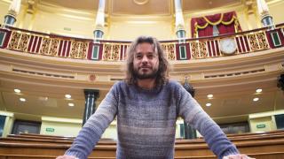 Miguel Vila, en el Congreso de los Diputados