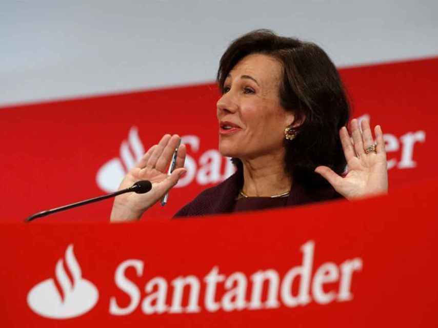 La presidenta del Banco de Santander, Ana Botín.