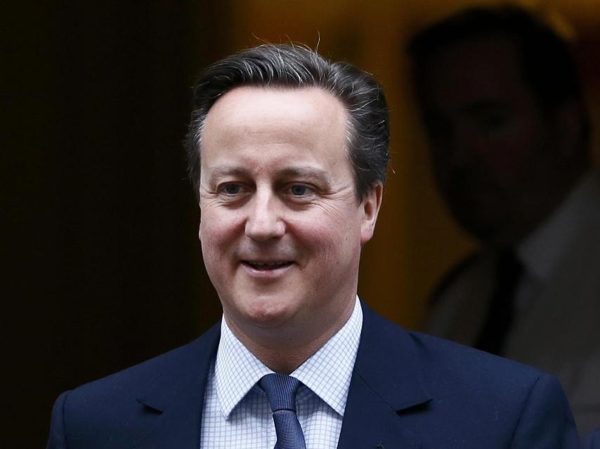 El primer ministro británico, David Cameron.