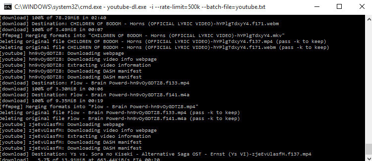 youtube-dl 4