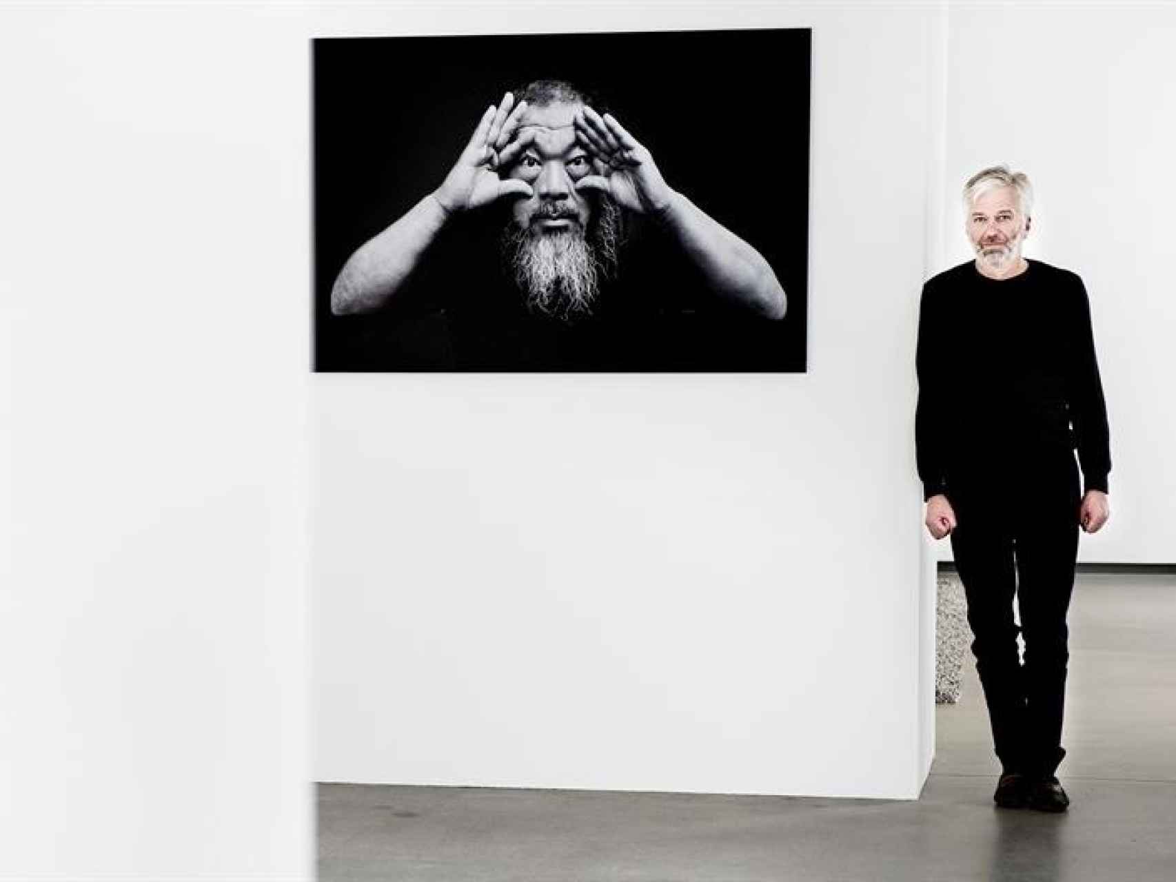 El propietario de la Fundación Faurschou, Jens Faurschou, en su galería de Copenhague.