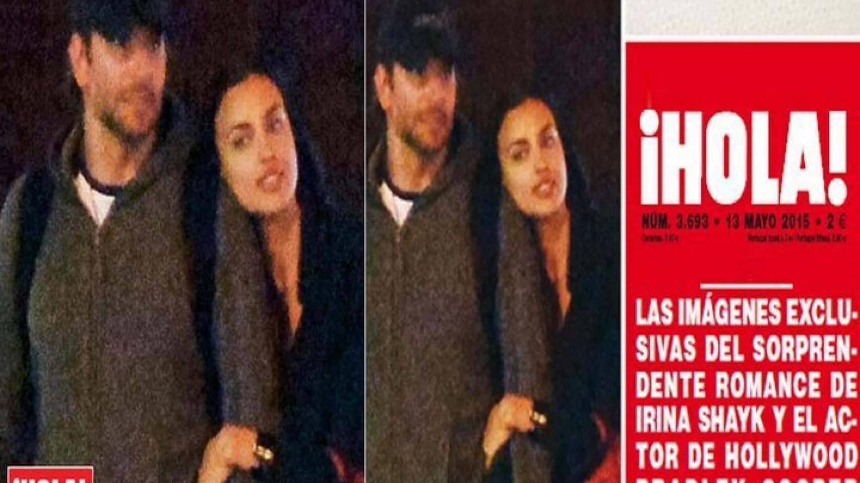 Portada de la revista que confirmaba el romance entre el actor y la modelo