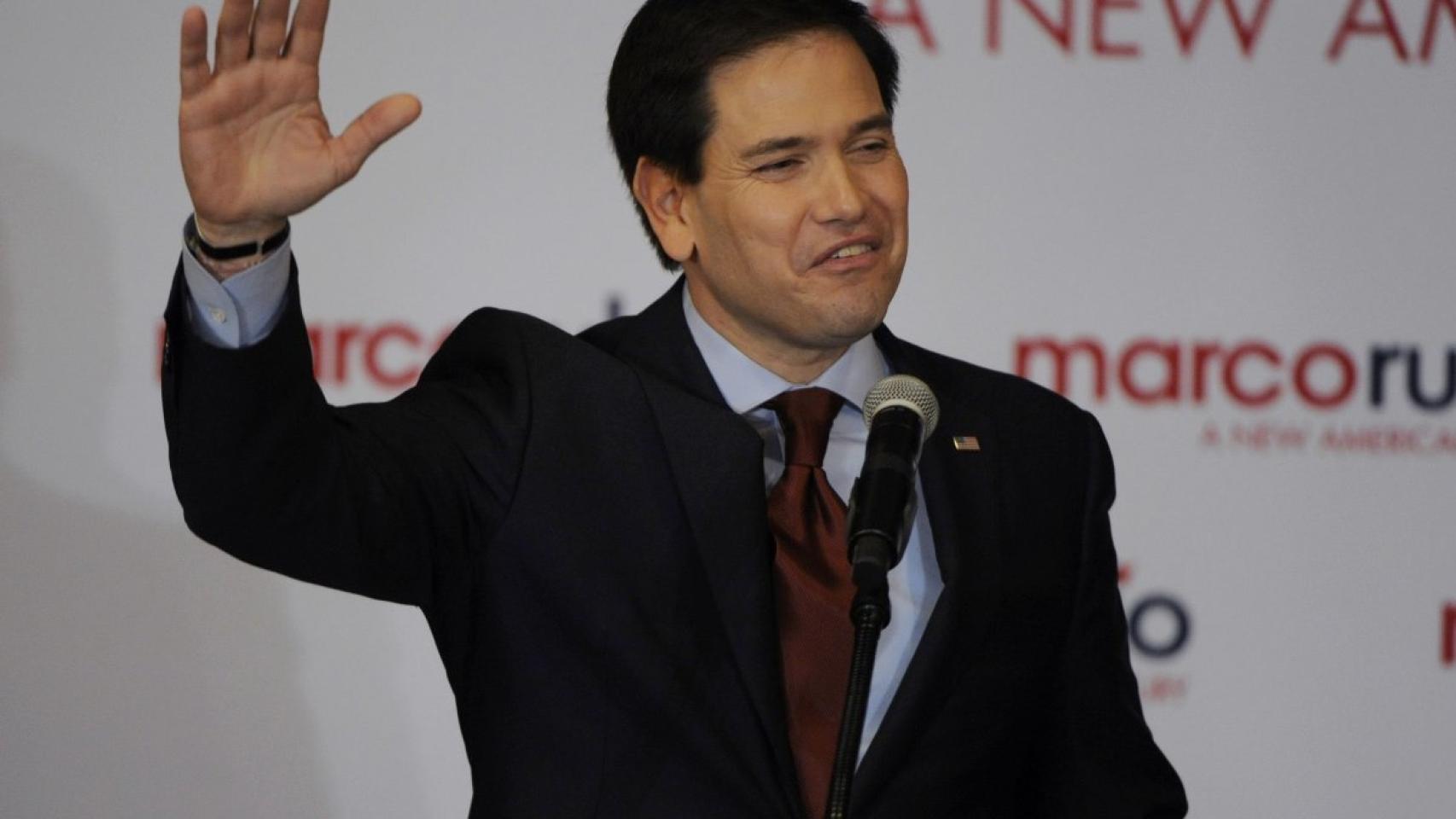 El senador Marco Rubio, tras conocerse los resultados