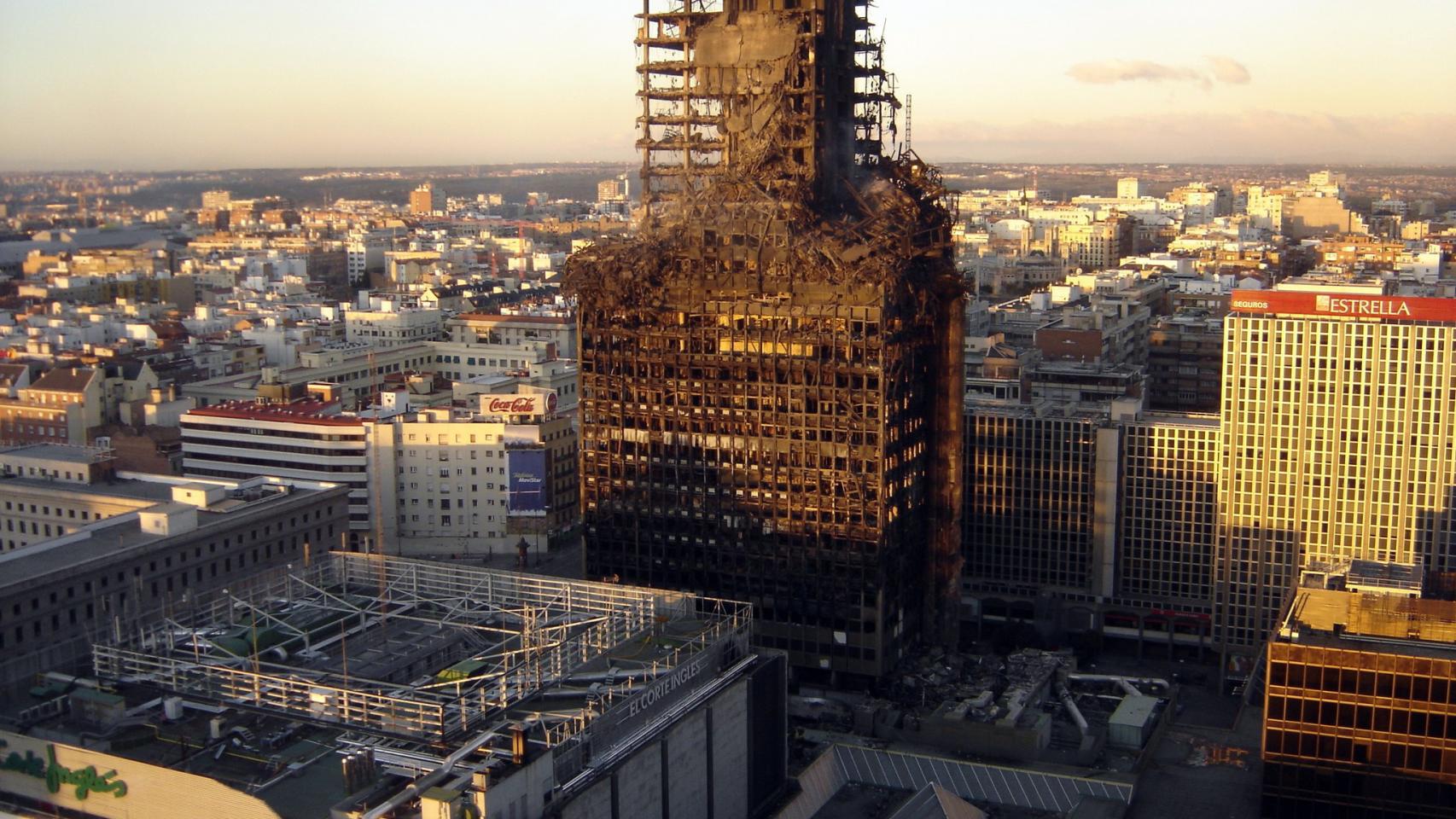 Los Reyzábal eran los propietarios de la torre Windsor que se incendió en 2005