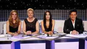 Edurne, Anne Igartiburu, Loreen y Carlos Marín en 'Objetivo Eurovisión' (RTVE)