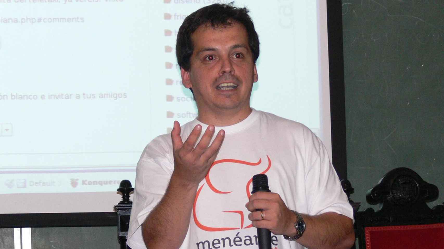Ricardo Galli, fundador de Menéame.