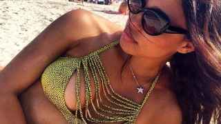 La modelo cubana Jessica Ledon es la novia de David Guetta