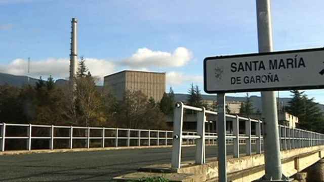 Imagen de las inmediaciones de la central nuclear de Garoña (Burgos)
