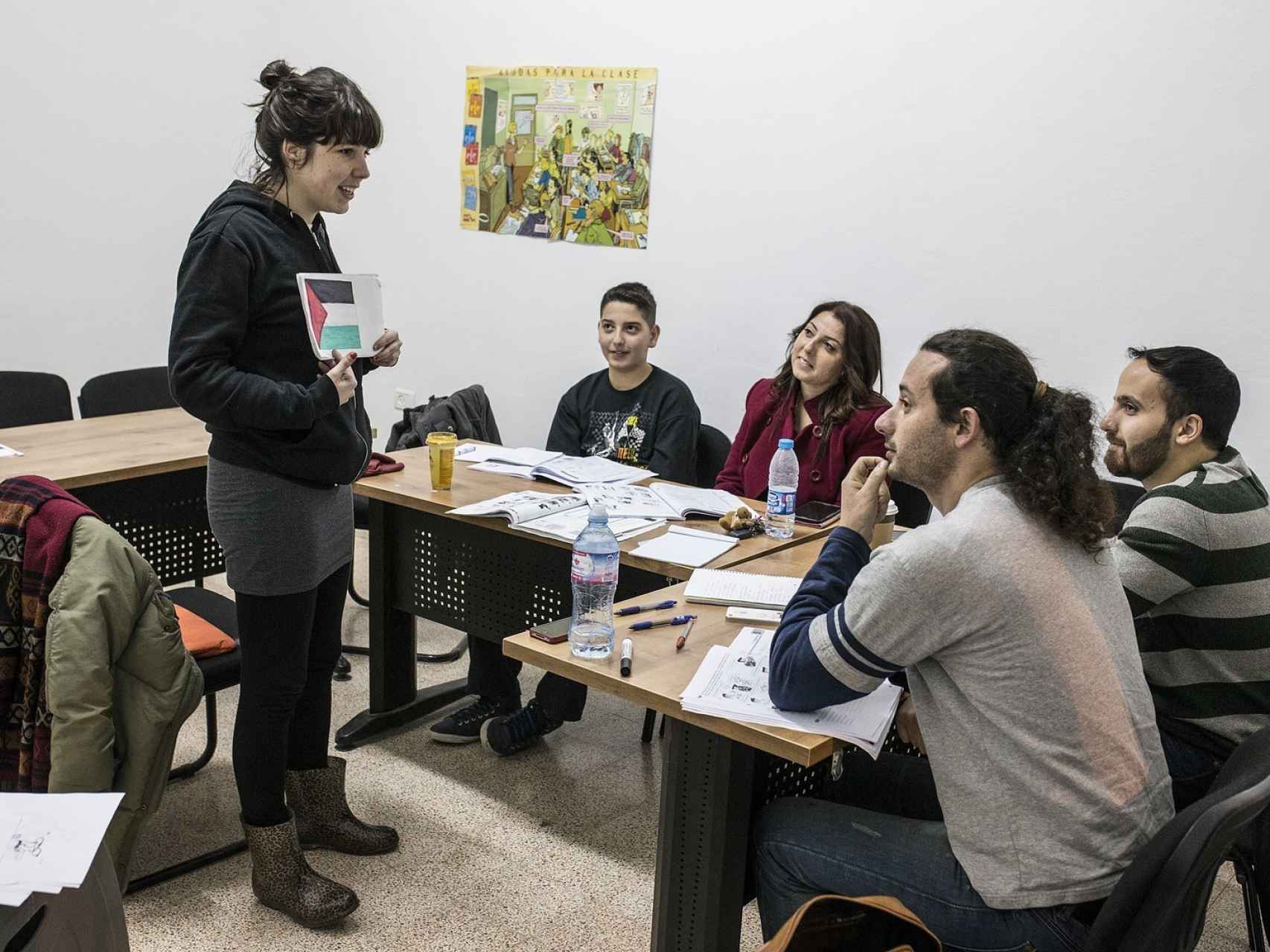 Los palestinos quieren aprender catalán