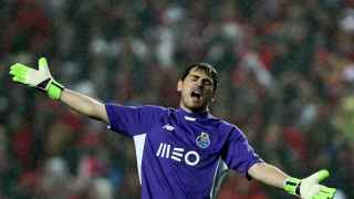 Iker Casillas, en un partido con el Oporto.