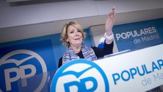 La expresidenta del PP de Madrid, Esperanza Aguirre.