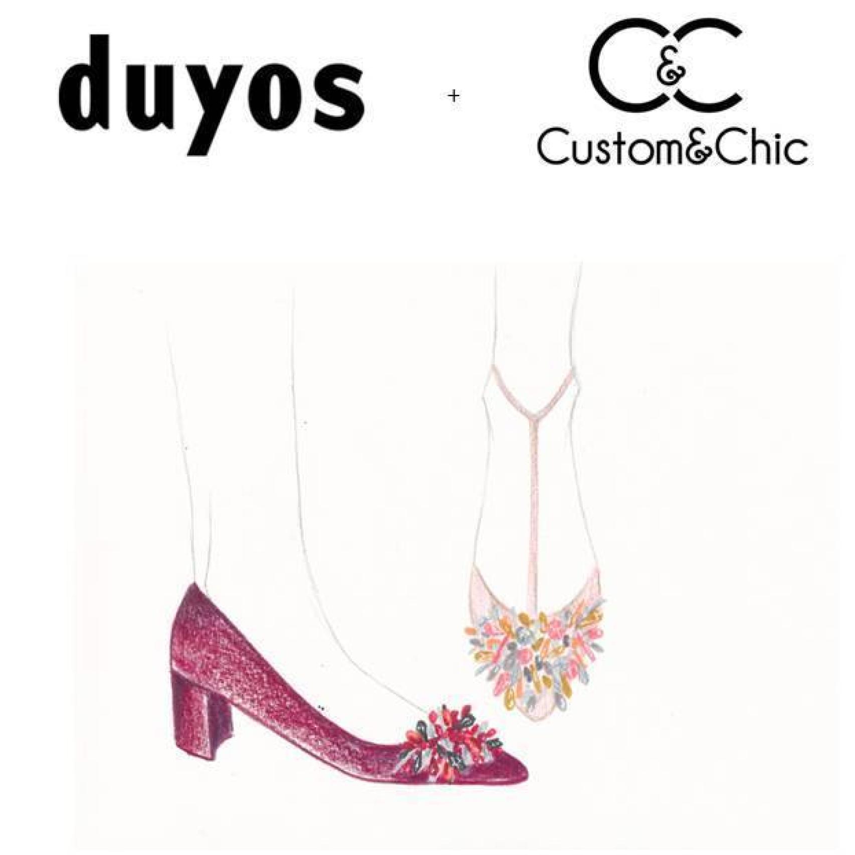 Propuesta de Duyos y CustomChic para la próxima pasarela madrileña