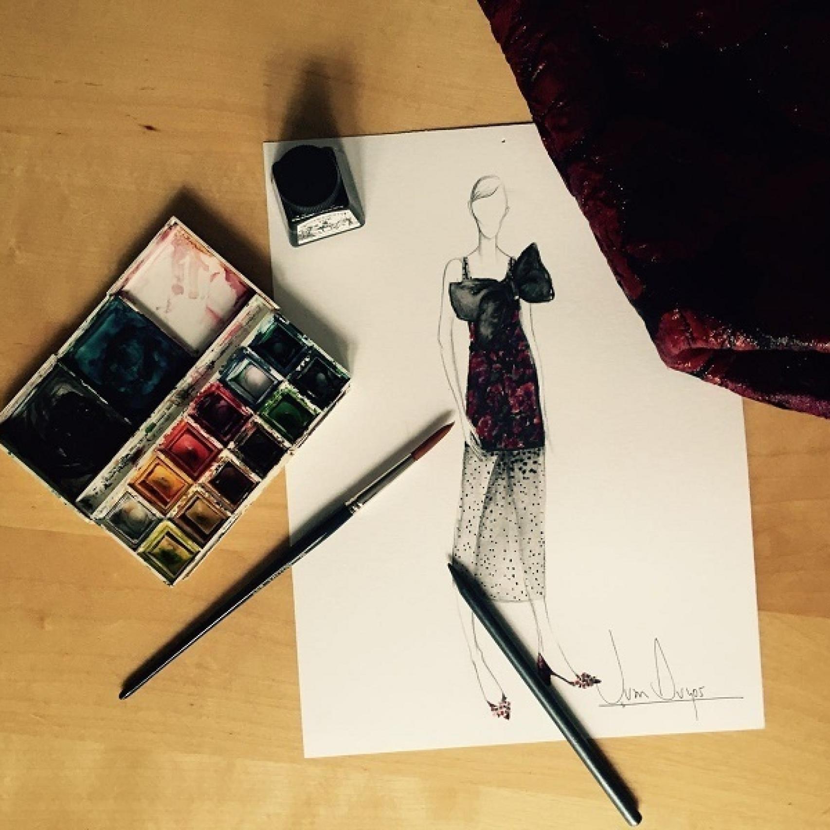 Boceto de la próxima colección de Duyos