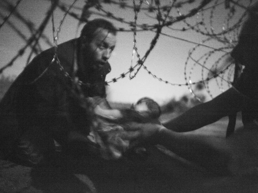 La foto de Warren Richardson, la mejor del año para World Press Photo.