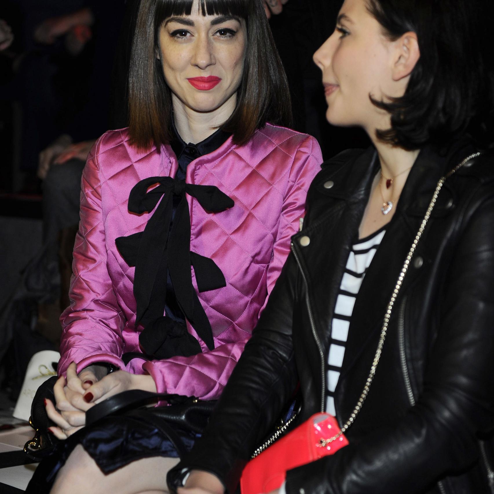 Natalia Ferviú en el desfile de Mané Mané