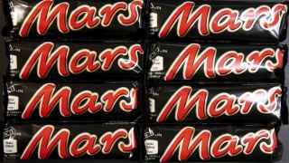 Imagen de las barritas de chocolate Mars