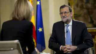 Susanna Griso entrevista a Mariano Rajoy.