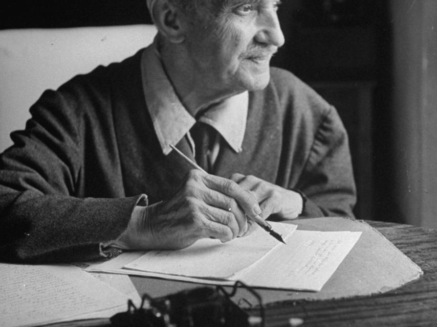 El escritor George Santayana.