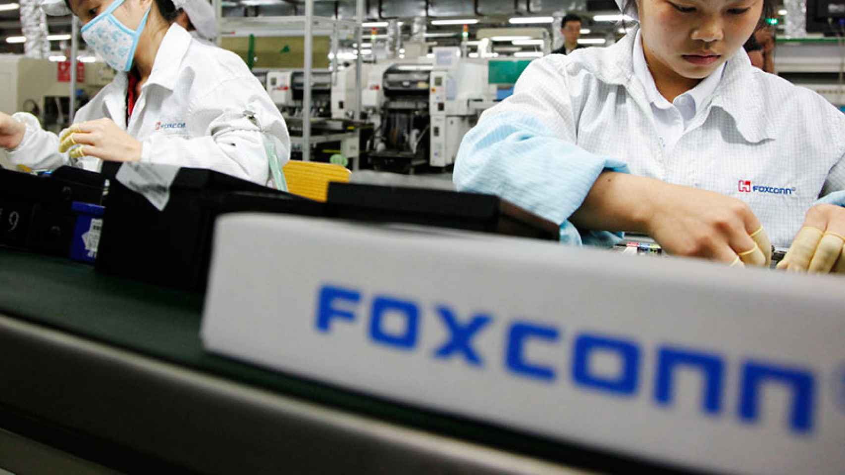 Fábrica de Foxconn encargada de los iPhone