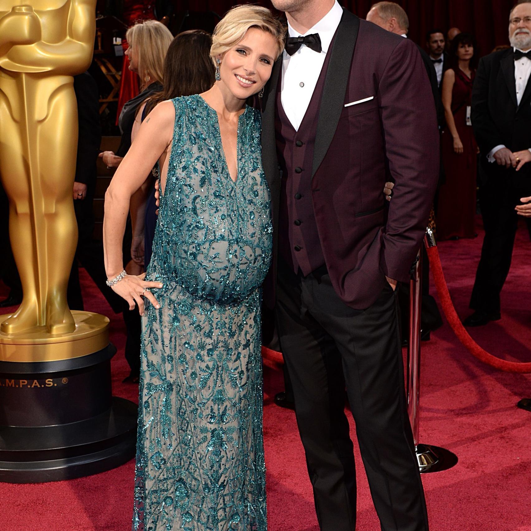 Elsa Pataky y su marido Chris Hemsworth en la alfombra roja
