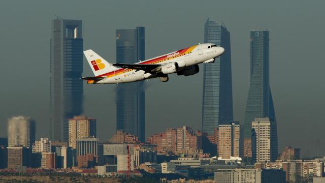 Un avión de Iberia en una imagen de archivo.