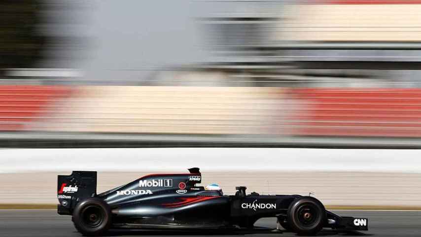 Monoplaza de Fórmula 1 McLaren-Honda MP4-31 para la temporada 2016.