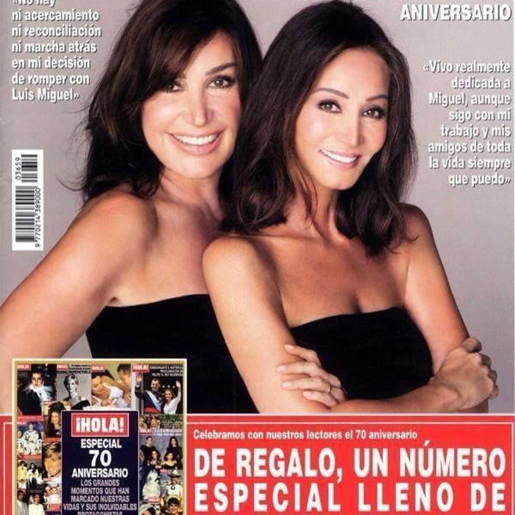 Portada de Preysler y Bordiu en la que se les fue la mano con el Photoshop