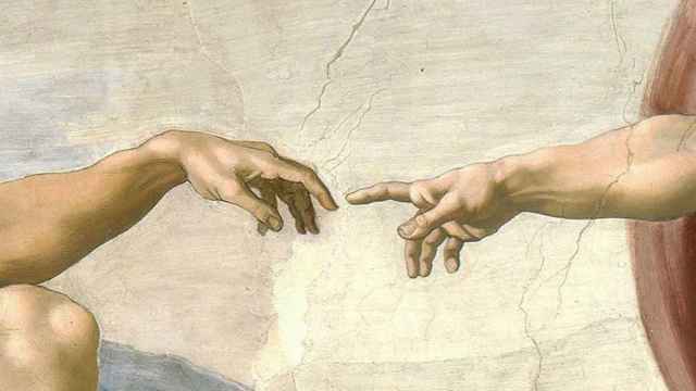 La Creación de Adán, de Michelangelo Buonarroti.