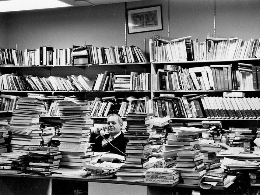 Redacción de 'The New York Review of Books', en 1963.