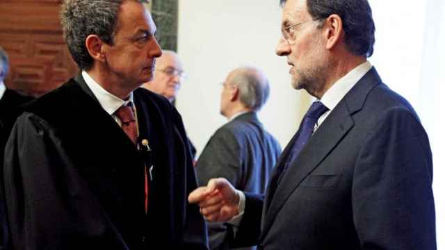 José Luis Rodríguez Zapatero y Mariano Rajoy.