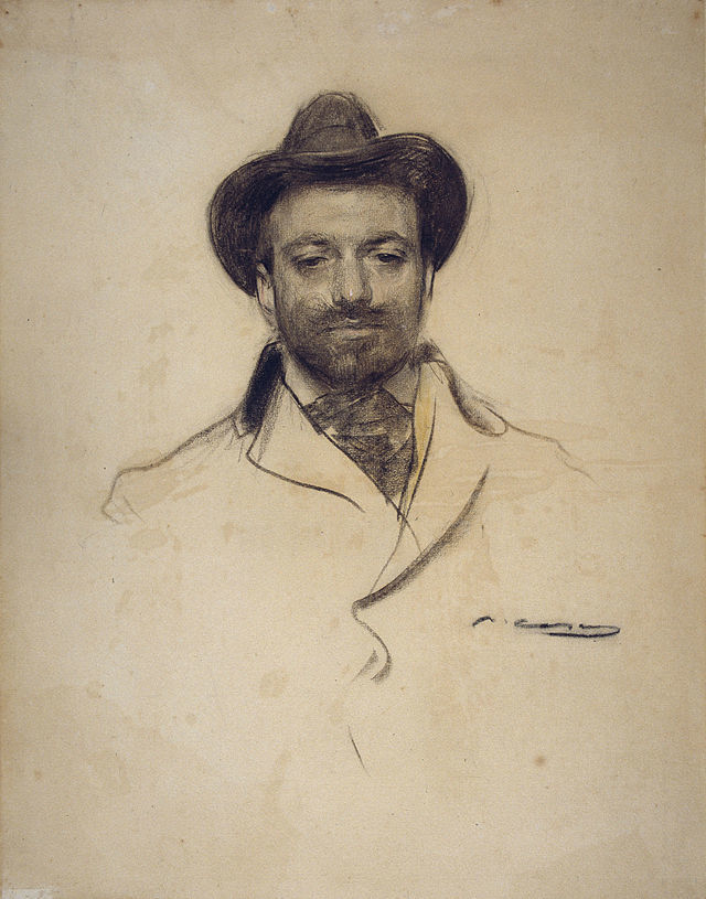 Autorretrato de Josep María Sert.