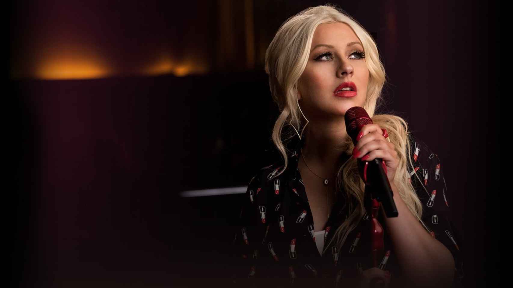 Christina Aguilera en la aplicación MasterClass
