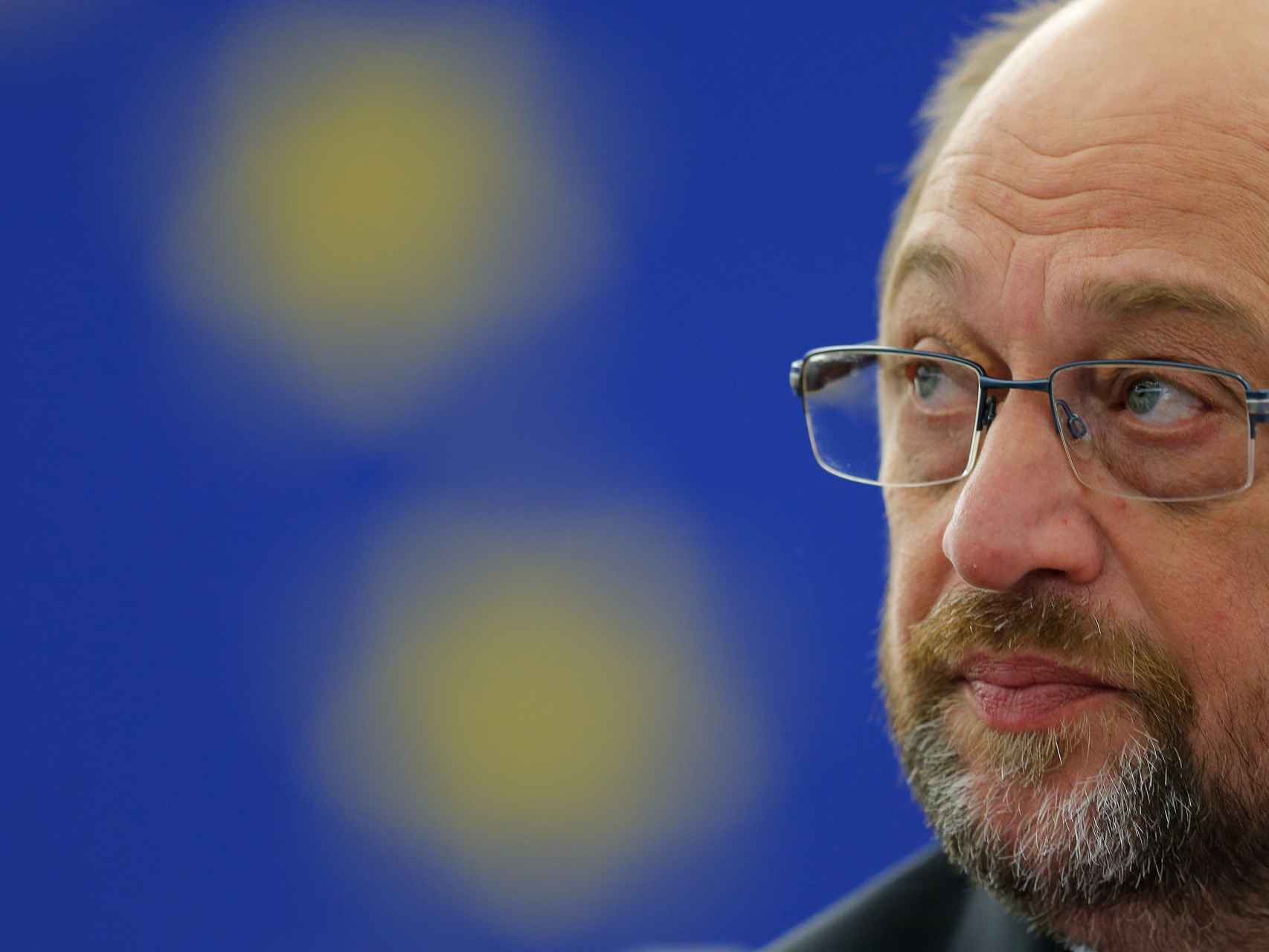 El presidente de la Eurocámara, Martin Schulz