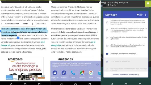 Copiar textos de cualquier aplicación es posible con Universal Copy