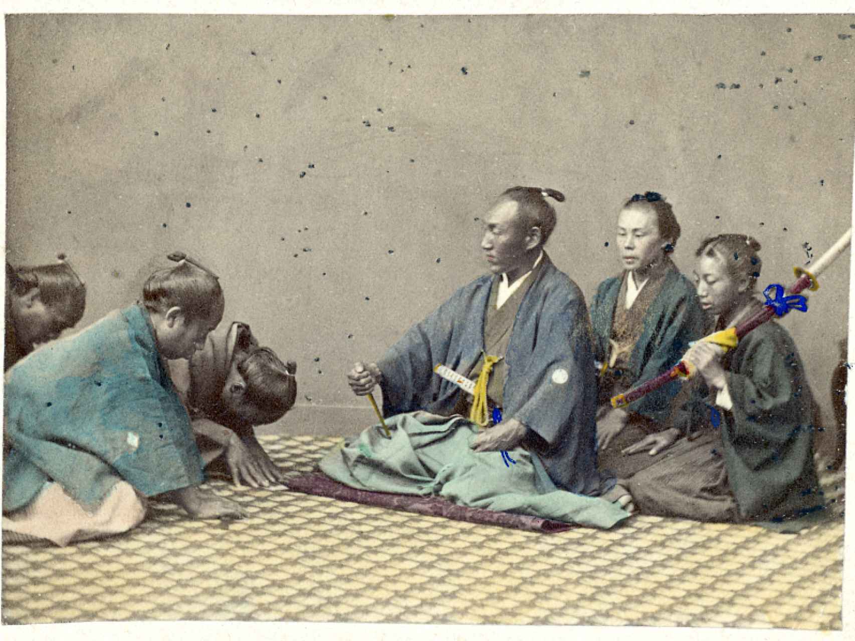 Alto oficial japonés (1860-1900).