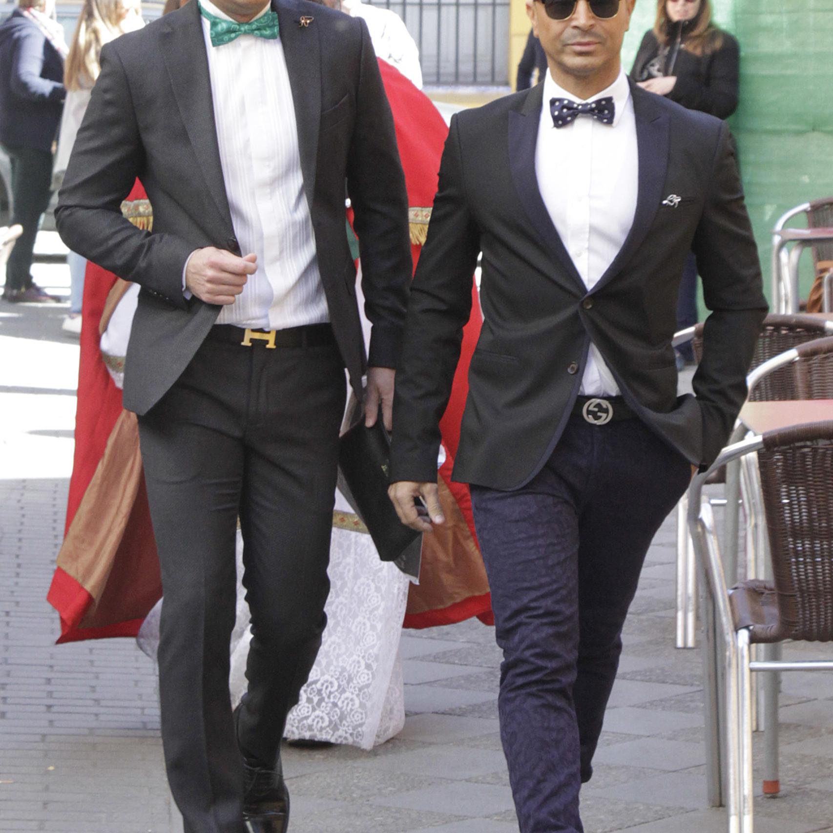 Luis Rollán y su marido muy amigos de la familia
