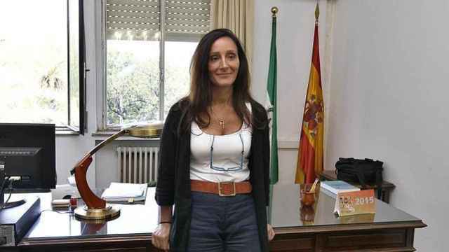 La magistrada María Nuñez Bolaños.