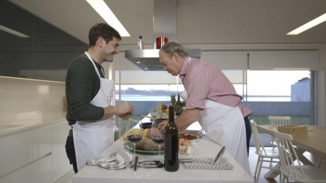 Bertín visitó a Iker Casillas en su casa de Oporto