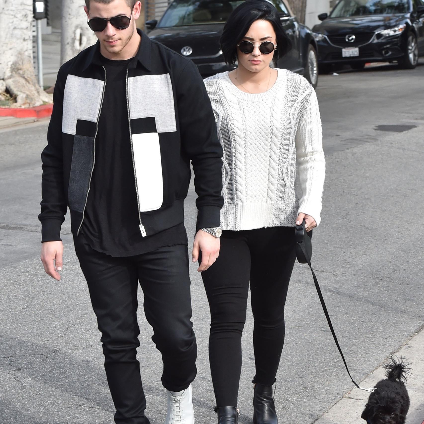 Nick Jonas y Demi Lovato
