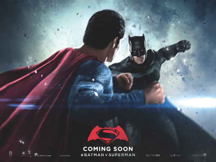 Batman contra Superman en una imagen promocional del filme