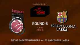 Highlights: Brose Baskets Bamberg-FC  Barcelona Lassa